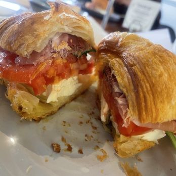 Pitango Bakery Cafe - Caprese croissant with prosciutto - Cafes Near Me - Baltimore, Maryland