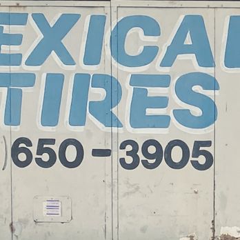 Mexicali Tire Corp - The Garage Door's sign. - Tires Near Me - Costa Mesa, California