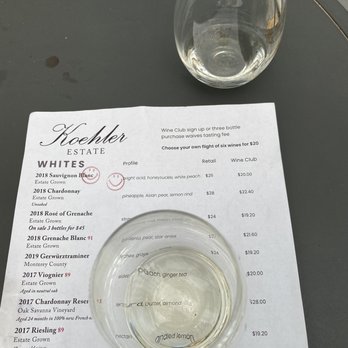 Koehler Winery - Wine tasting options - Wineries Near Me - Los Olivos, California Koehler Winery - Wine tasting options - Wineries Near Me - Los Olivos, California