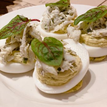 St. Anselm - Blue Crab Deviled Eggs - Steakhouses Near Me - Washington, DC, District of Columbia St. Anselm - Blue Crab Deviled Eggs - Steakhouses Near Me - Washington, DC, District of Columbia