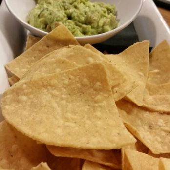 The Grumpy Monk - Happy hour chips and measly portion of guacamole - Pubs Near Me - Myrtle Beach, South Carolina