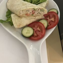 Boca Roma Cafe - Boca light. Wrap with tuna salad