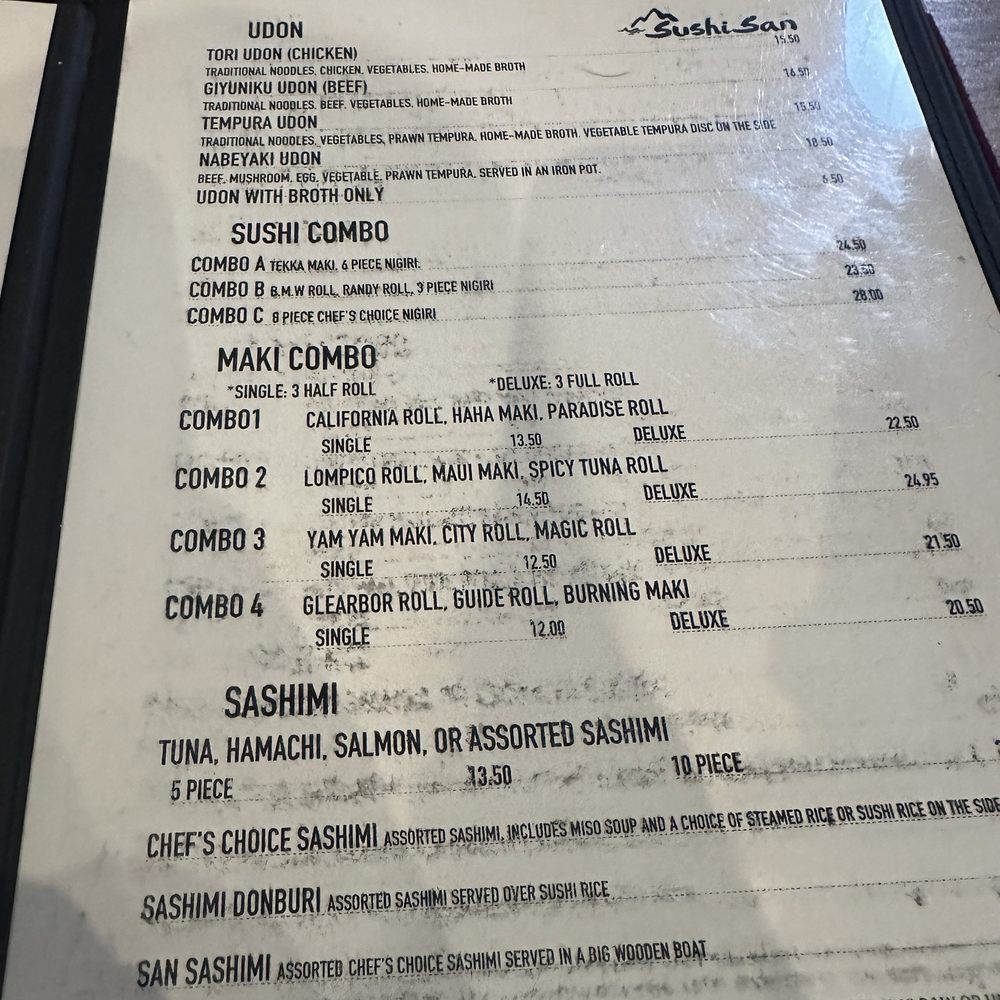 Menu Menu
