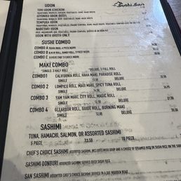 Menu Menu