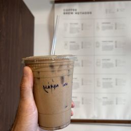Cocoa + coffee drink