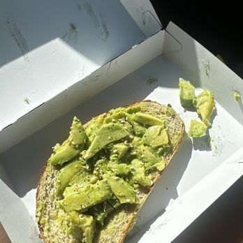 Panera Bread - The saddest avocado toast. - Salad Near Me - Stockton, California Panera Bread - The saddest avocado toast. - Salad Near Me - Stockton, California