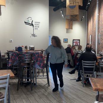 Just Love Coffee Cafe - Inside seating - Breakfast & Brunch Near Me - Bowling Green, Kentucky Just Love Coffee Cafe - Inside seating - Breakfast & Brunch Near Me - Bowling Green, Kentucky