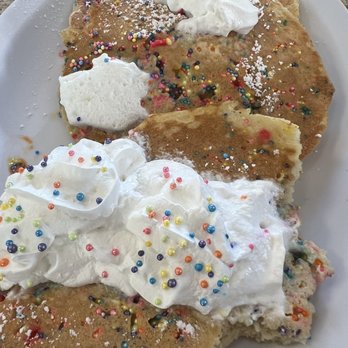 Paradise Pancake and Omelet House - Birthday Cake pancakes - Breakfast & Brunch Near Me - Myrtle Beach, South Carolina Paradise Pancake and Omelet House - Birthday Cake pancakes - Breakfast & Brunch Near Me - Myrtle Beach, South Carolina
