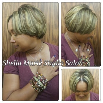 Shelia Marie Studio Salon - After Shelia did my hair! - Hair Salons Near Me - Austin, Texas Shelia Marie Studio Salon - After Shelia did my hair! - Hair Salons Near Me - Austin, Texas
