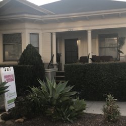 This is the Victorian house on 228 E Anapamu St where the massage space is, suite 203