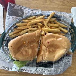 Old Stone Haus Tavern - BLT with pepperoni and peppers