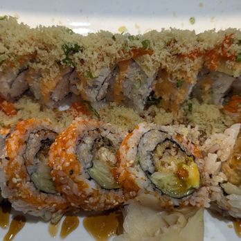 Sushi Kiku - Spider roll up front Mexican roll in the back - Japanese Near Me - Atlanta, Georgia