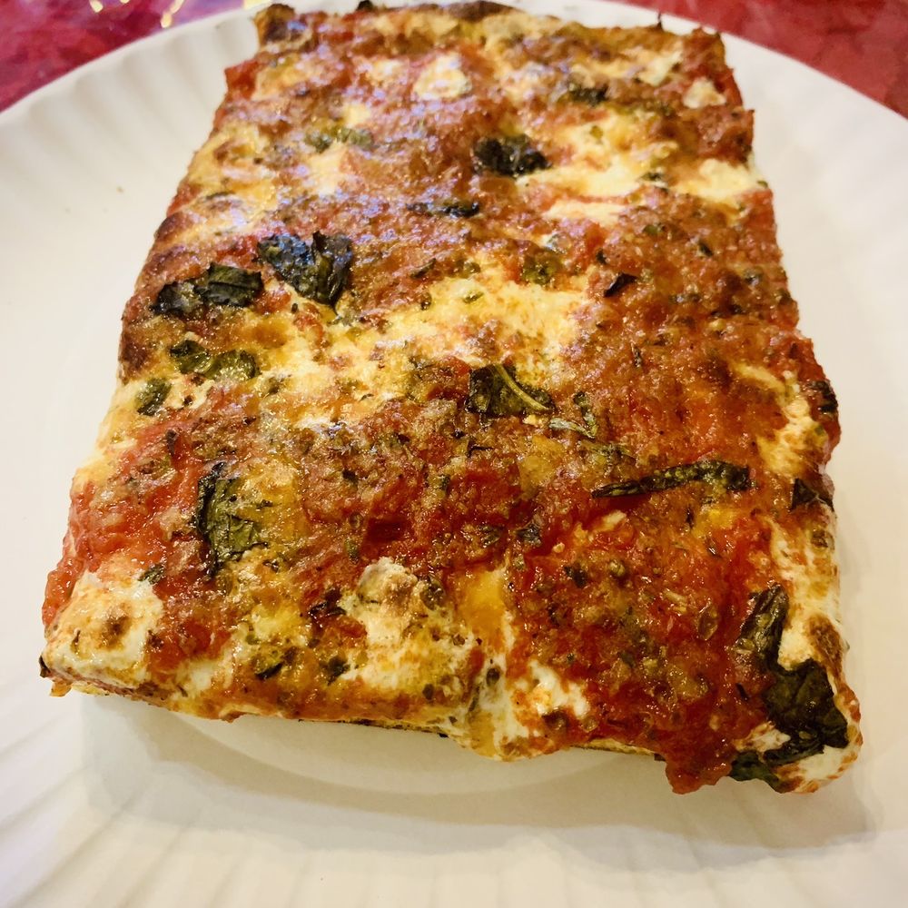 Louie's Pizza - Grandmas slice - Italian Near Me - Elmhurst, New York Louie's Pizza - Grandmas slice - Italian Near Me - Elmhurst, New York