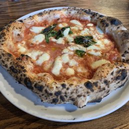 Margherita pizza from Spuntino