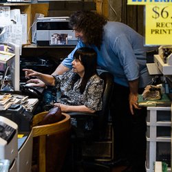 The Source Unltd Print & Copy Shop - Source Unltd Print & Copy Shop owners Santo & Margaret