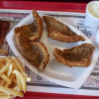 King Gyros - 4 piece perch dinner with coleslaw fries n tartar saucr. - Greek Near Me - Fort Wayne, Indiana