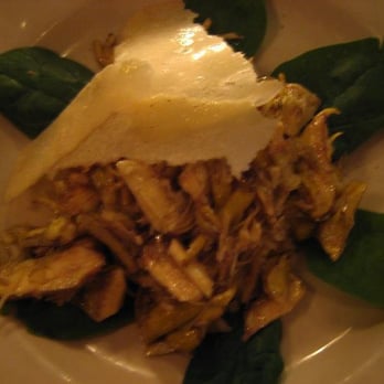 Celeste - Artichoke and Parmesan salad - Italian Near Me - New York, New York Celeste - Artichoke and Parmesan salad - Italian Near Me - New York, New York