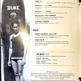 Duke's Waikiki - Hawaiian Near Me - Honolulu, Hawaii