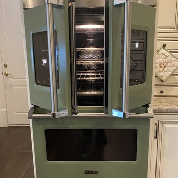 Hoskin Appliance Service - Viking French door double oven - Cypress Green - Appliances & Repair Near Me Hoskin Appliance Service - Viking French door double oven - Cypress Green - Appliances & Repair Near Me