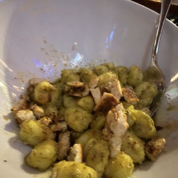 The Corner Pizza Bar - Gnocchi with pesto and chicken - Italian Near Me - Orlando, Florida The Corner Pizza Bar - Gnocchi with pesto and chicken - Italian Near Me - Orlando, Florida