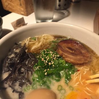 Ramen Tatsu-Ya - Number One with a spice bomb on the side - Ramen Near Me - Austin, Texas Ramen Tatsu-Ya - Number One with a spice bomb on the side - Ramen Near Me - Austin, Texas
