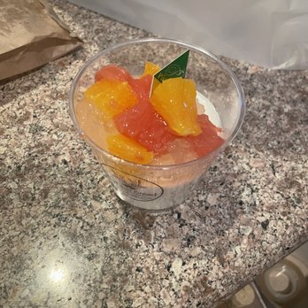 Pullman Bread - Almond pudding with citrus fruit - Japanese Near Me - Enterprise, Nevada