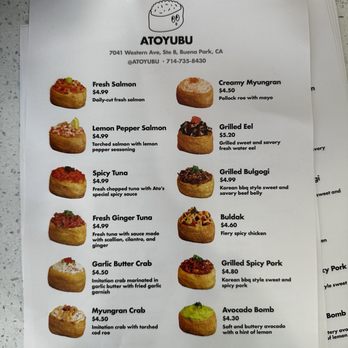 Atoyubu - Japanese Near Me - Buena Park, California