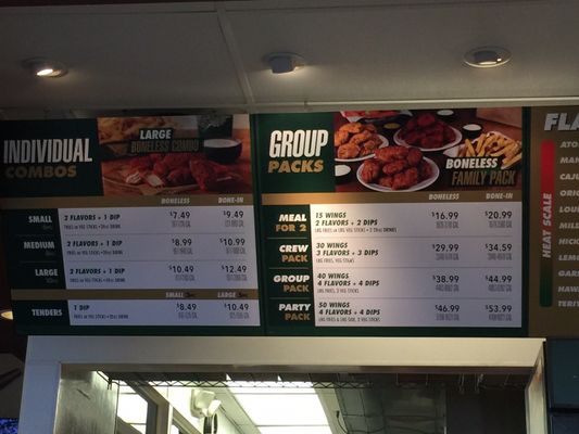 Menu photo 3 Wingstop Arnold, MO