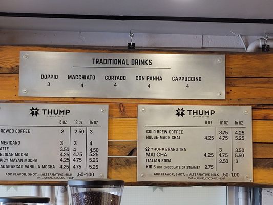 Menu photo 4 Thump Coffee Bend, OR