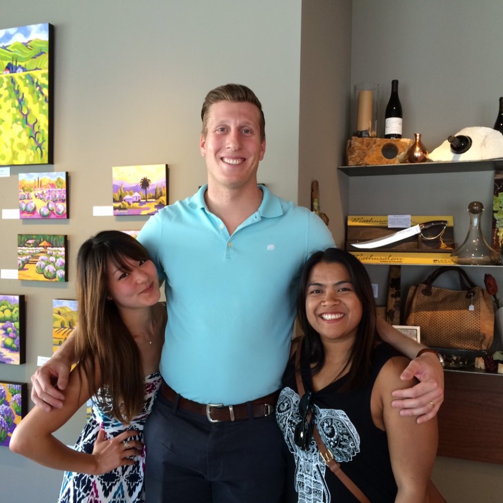 Corner 103 - Us with the amazing Matt Cousins! He was truly a great guide! - Wineries Near Me - Sonoma, California