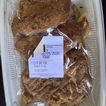 California Fish Grill - Packaging needs to be better - fish and chips - Seafood Near Me - Culver City, California