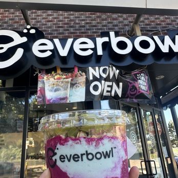 Everbowl - Regular Whatever Bowl out front of the store - Acai Bowls Near Me - Denver, Colorado Everbowl - Regular Whatever Bowl out front of the store - Acai Bowls Near Me - Denver, Colorado