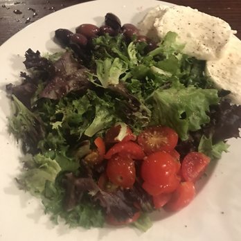 Campania - House salad with olives, tomatoes, and ricotta with Balsamic Vinaigrette - Pizza Near Me - Alpharetta, Georgia Campania - House salad with olives, tomatoes, and ricotta with Balsamic Vinaigrette - Pizza Near Me - Alpharetta, Georgia