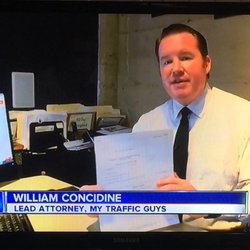 My Traffic Guys - Attorney William Concidine speaking as a ticket expert on Channel 10 News about traffic tickets in San Diego County.