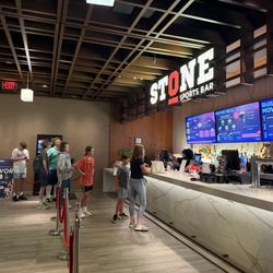 Could use one more person for the lines for food and drink