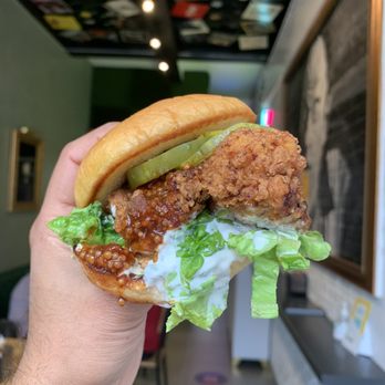 Jam Burger - Chicken Fried Chicken Burger - Burgers Near Me - Garfield, New Jersey