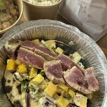 Ceviche's - Ahi tuna taco (seared not raw) - Seafood Near Me - Wilmington, North Carolina Ceviche's - Ahi tuna taco (seared not raw) - Seafood Near Me - Wilmington, North Carolina