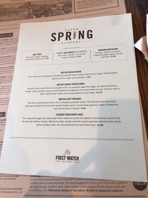 Menu photo 1 First Watch Arvada, CO