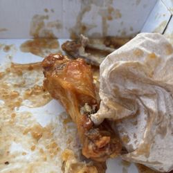 Buffalo Wild Wings - The wing with the fly eggs