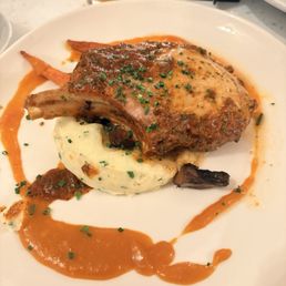 Pork chop with mashed potatoes Pork chop with mashed potatoes