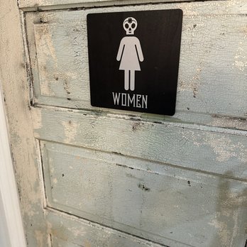 The Firefly Taco Cantina - Love the restroom sign - Mexican Near Me - St. Marys, Georgia