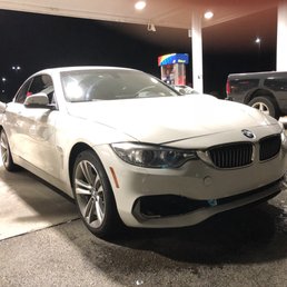 The night of the incident (after I wiped off the deer blood)... Bumper was shifted back and rubbing the tire, fog light smashed.