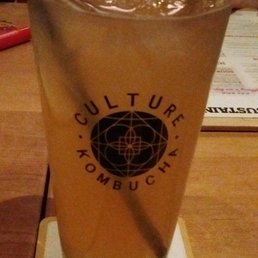 Ginger Culture Kombucha $5.75.