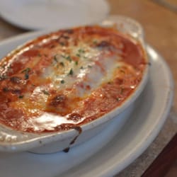 Joe's Italian Food & Pizza - Stuffed Cheese Manicotti with Sauce