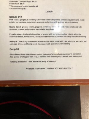 Menu photo 1 B'Gabs Comfort Cafe Chicago, IL