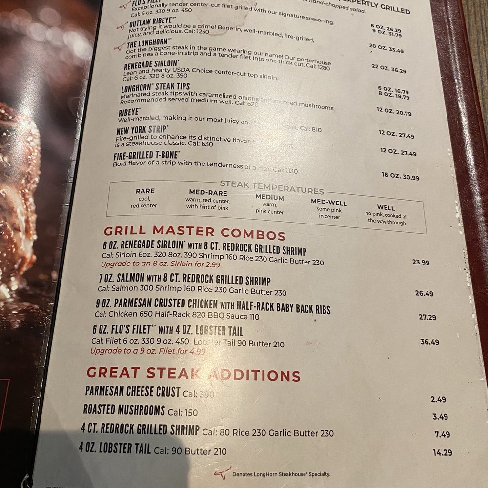 LongHorn Steakhouse - Menu - Steakhouses Near Me - North Haven, Connecticut LongHorn Steakhouse - Menu - Steakhouses Near Me - North Haven, Connecticut