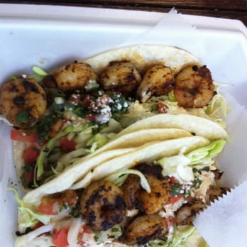 Burger Holic - Blackened Shrimp Tacos - Food Trucks Near Me