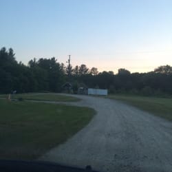 Maple Haven Resort & Cottages - Camp sites down the dirt road