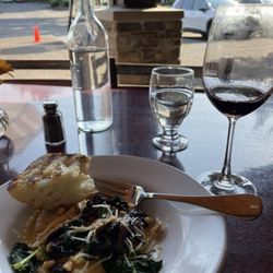 Delicious vegetarian ravioli