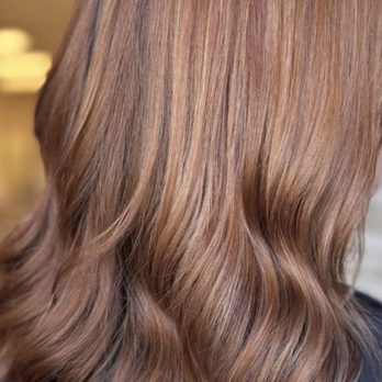 The Colour Bar Salon - copper hair with blonde highlights and light brown tones - Hair Salons Near Me - Sacramento, California The Colour Bar Salon - copper hair with blonde highlights and light brown tones - Hair Salons Near Me - Sacramento, California